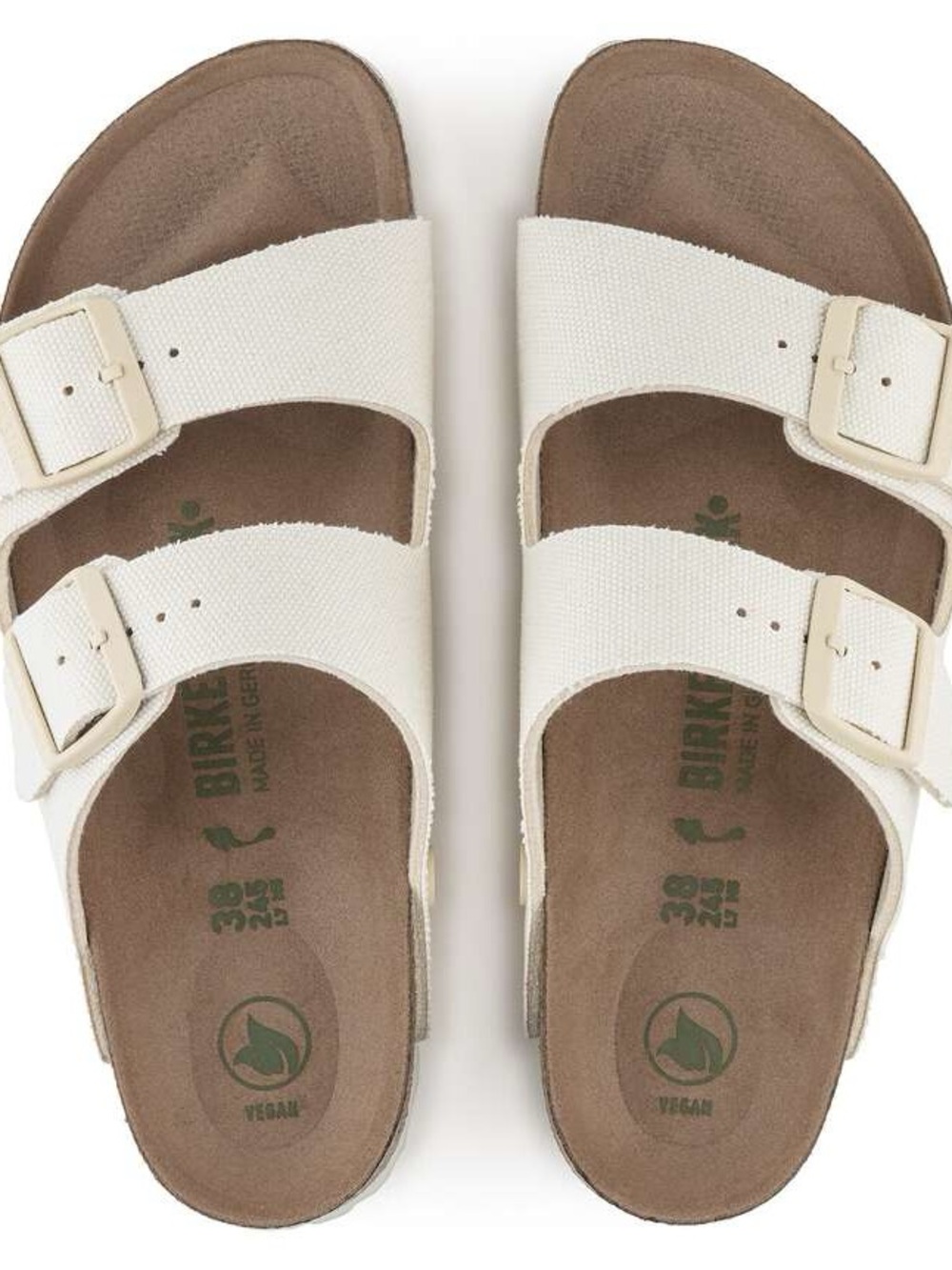 Birkenstock Arizona Vegan Textile Sandals Size 40 EU/10 US - Picture 2 of 8